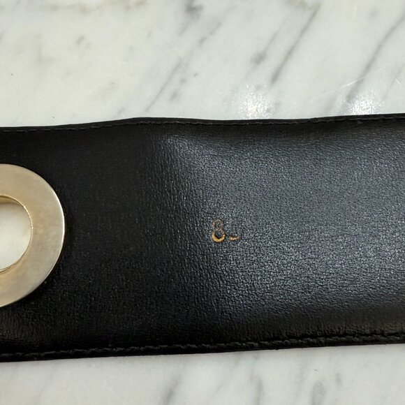 Celine Belt Black and Gold Size 85 - Picture 5 of 16